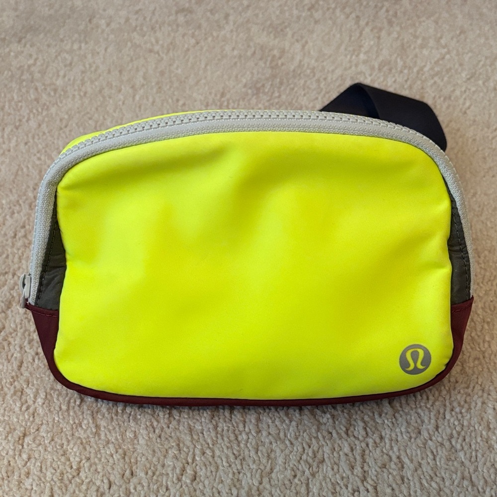 Lululemon Athletica Yellow Crossbody Bag
